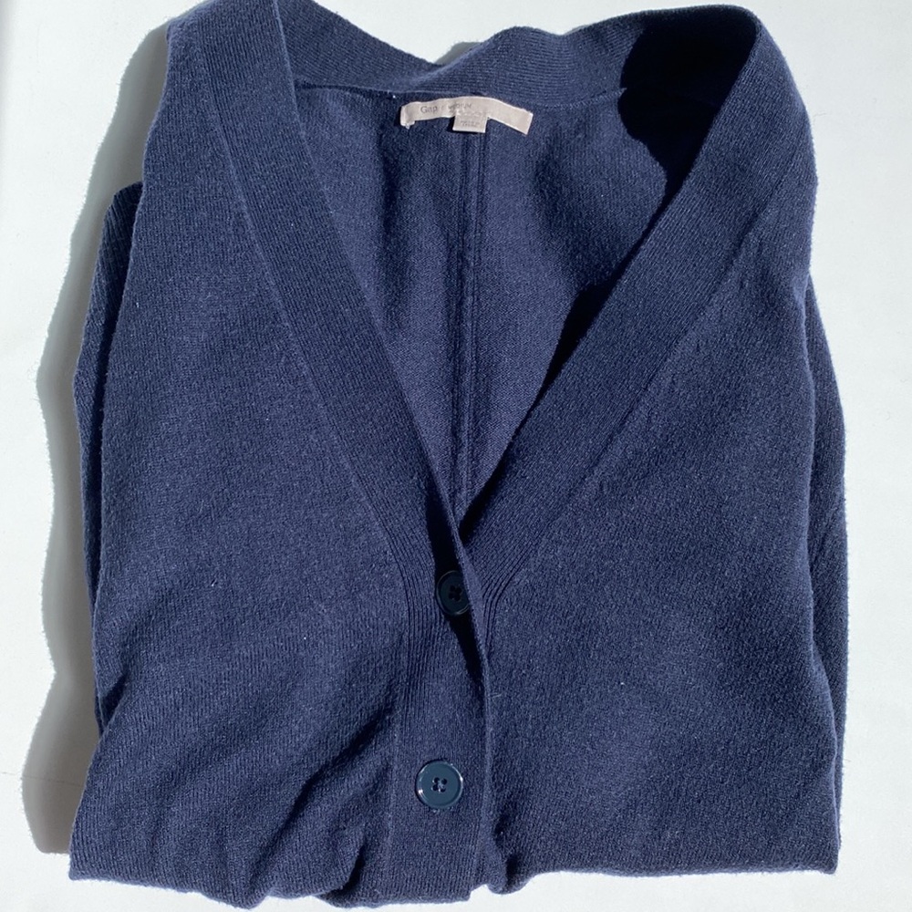 Gap Navy cardigan